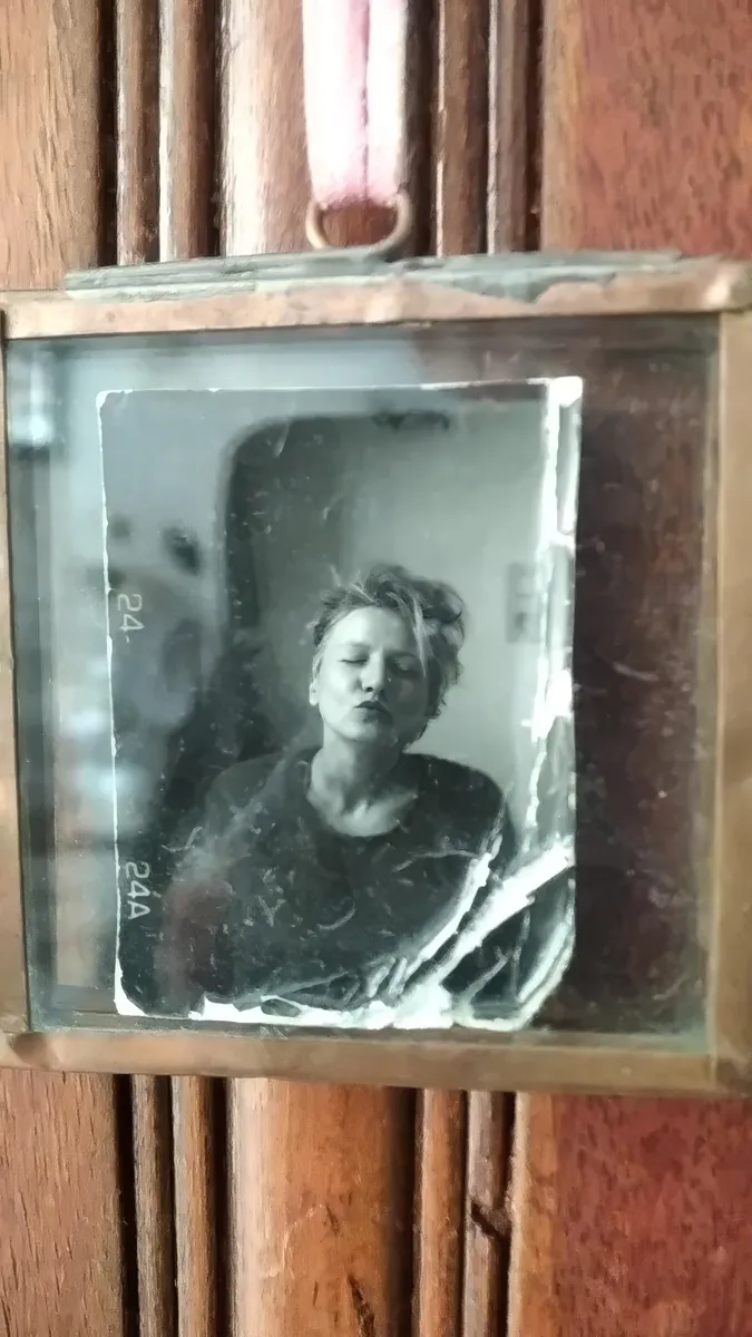 Schwarz-Weiß-Portrait von Natascha „Tonka